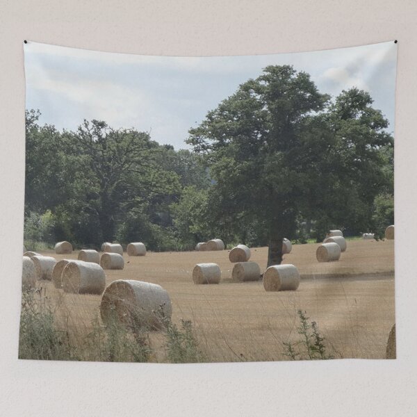 Item preview, Hay Bales in a Field designed and sold by EternalRainbow.