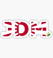 JDM Japanese Domestic Market Sticker