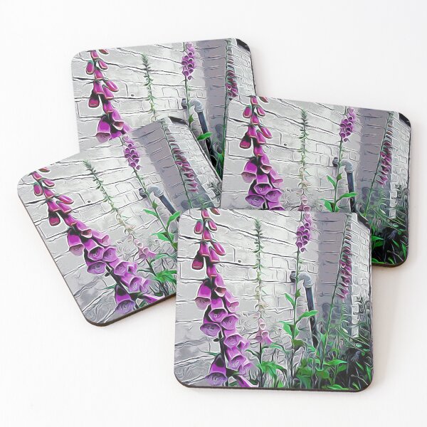 Item preview, Purple Foxgloves designed and sold by Colin Bentham.