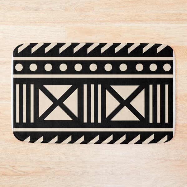Item preview, African mud cloth black and white Trending Black And White Cloths designed and sold by SeemDev786.