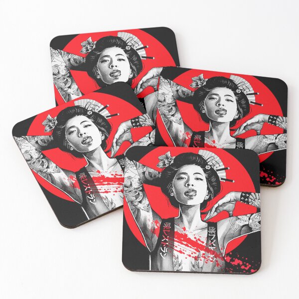 Item preview, Japanese Geisha Urban Vaporwave Pop Art designed and sold by OWLvision33.
