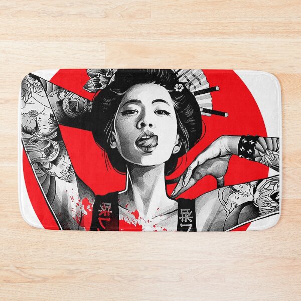 Item preview, Japanese Geisha Urban Vaporwave Pop Art designed and sold by OWLvision33.
