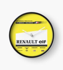 Formula 1 - Renault RE20 Clock