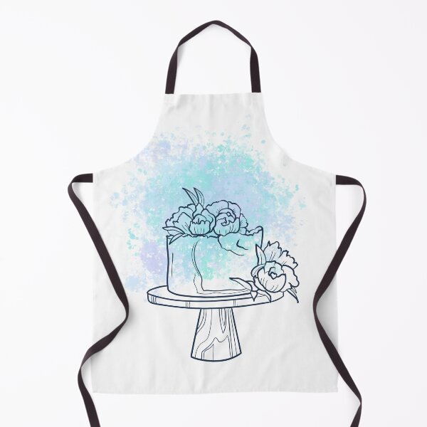 Item preview, Cake Wall Art Line Art With Color designed and sold by Gaynor Burrows.