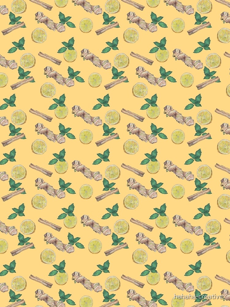 ginger lemon tea! by hahaha-creative