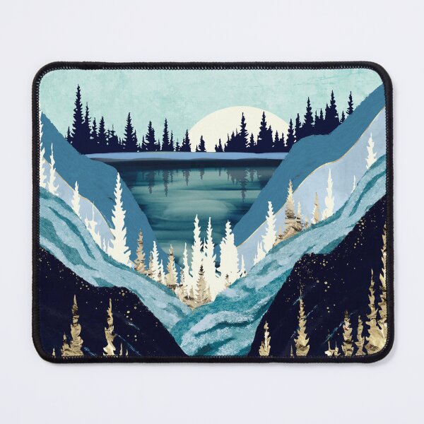 Item preview, Blue Forest Lake designed and sold by spacefrogdesign.