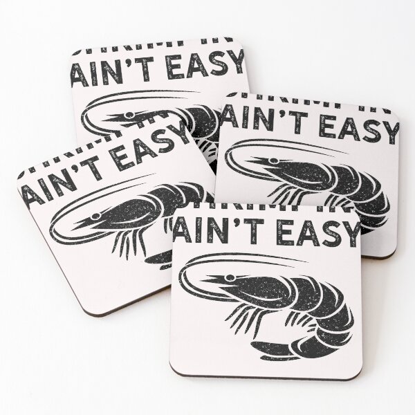Item preview, BJJ Shrimpin Aint Easy Dark for Jiu Jitsu designed and sold by StevenTaylorr.