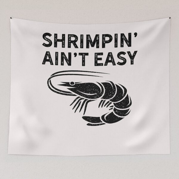 Item preview, BJJ Shrimpin Aint Easy Dark for Jiu Jitsu designed and sold by StevenTaylorr.