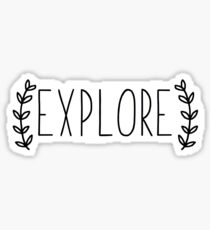 explore Sticker