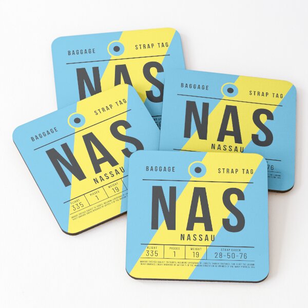 Item preview, Luggage Tag E - NAS Nassau Bahamas designed and sold by VoodooCircus.
