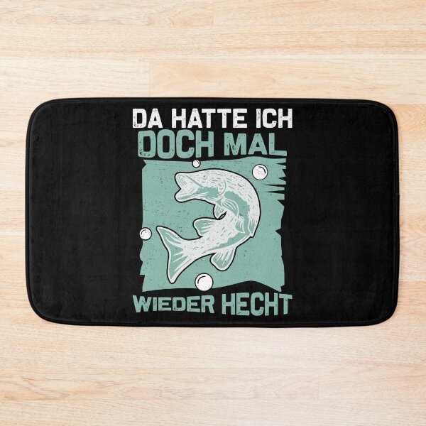 Item preview, Da Hatte Ich Doch Mal Wieder Hecht Funny Angler Fischer designed and sold by StrongShirts.