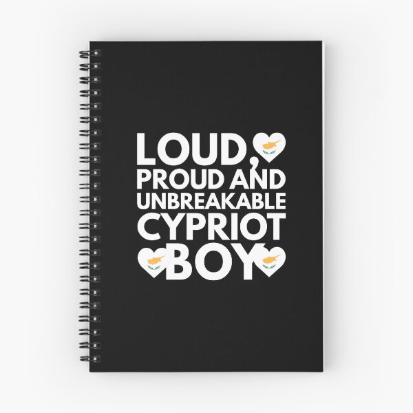 Item preview, I am Cypriot Boy Loud, Proud and Unbreakable designed and sold by HelloFromAja.