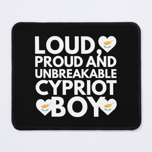 Item preview, I am Cypriot Boy Loud, Proud and Unbreakable designed and sold by HelloFromAja.