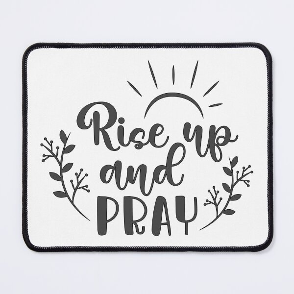 Item preview, Christian Design - Rise Up and Pray designed and sold by simplydesignart.