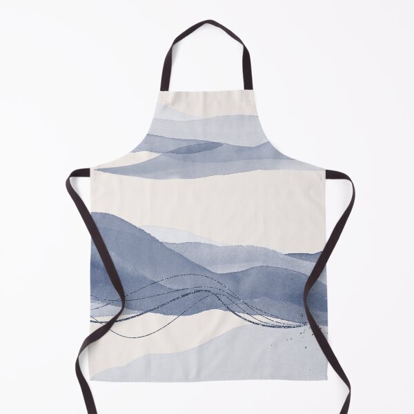 Item preview, Blue Abstract Landscape designed and sold by simplydesignart.