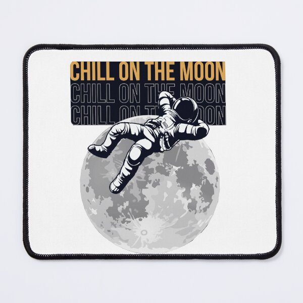 Item preview, cute moon and astronaut in the sky Art. designed and sold by BEAUTY ⭐⭐⭐⭐⭐.