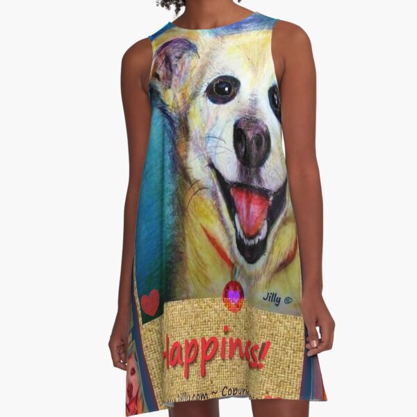 Pumpkin Magic A-Line Dress