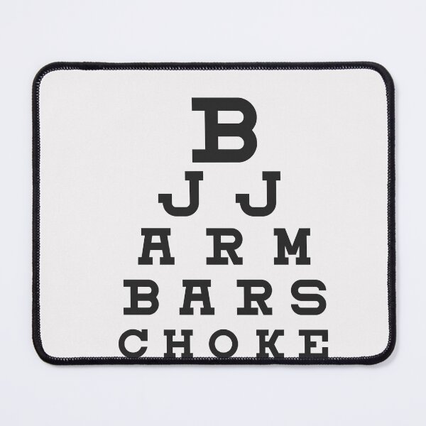 Item preview, Brazilian Jiu-Jitsu Moves Eye Chart BJJ  designed and sold by StevenTaylorr.