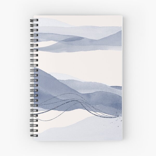 Item preview, Blue Abstract Landscape designed and sold by simplydesignart.