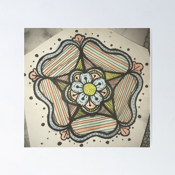 Item preview, mandala designed and sold by Grace  Hickam.