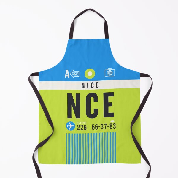 Item preview, Luggage Tag A - NCE Nice France designed and sold by VoodooCircus.