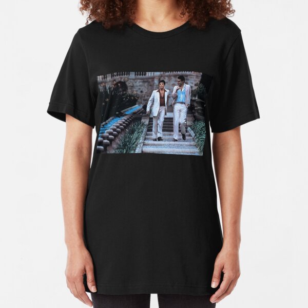 Tony Montana & Alejandro Sosa / Scarface 1983 Slim Fit T-Shirt