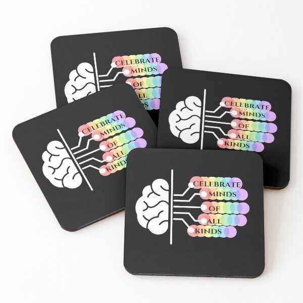 Item preview, Celebrate minds of all kinds designed and sold by BeBraveStore.