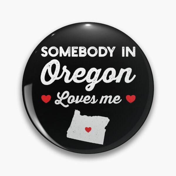 Item preview, Somebody In Oregon Loves Me: Funny Home State Pride Gift - Baby Love Oregon Map USA designed and sold by Adexyl.