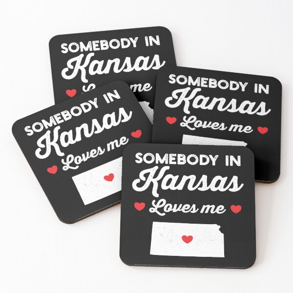 Item preview, Somebody In Kansas Loves Me: Funny Home State Pride Gift - Baby Love Kansas Map USA designed and sold by Adexyl.