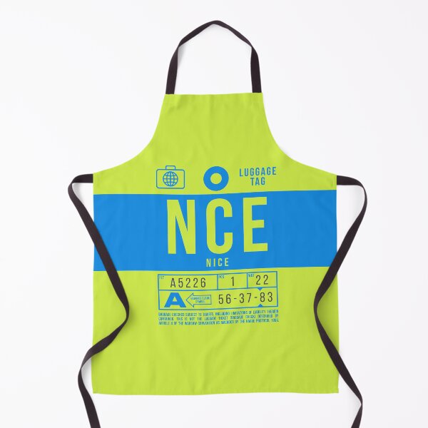 Item preview, Luggage Tag B - NCE Nice France designed and sold by VoodooCircus.