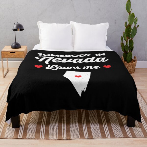 Item preview, Somebody In Nevada Loves Me: Funny Home State Pride Gift - Baby Love Nevada Map USA designed and sold by Adexyl.