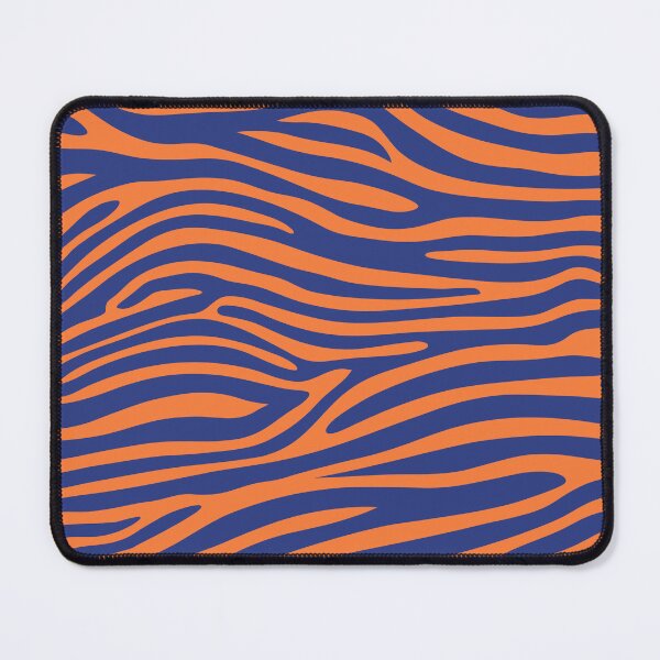 Item preview, Blue and Orange Zebra Print designed and sold by Ayoub14.