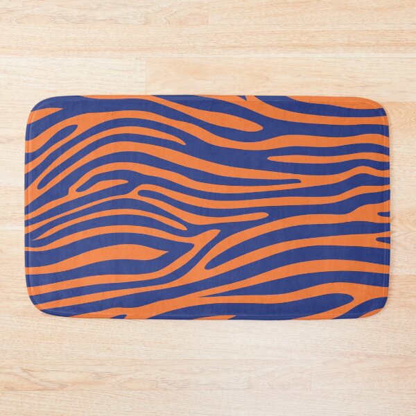 Item preview, Blue and Orange Zebra Print designed and sold by Ayoub14.