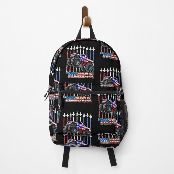 Item preview, Merica Monster Truck 4th Of July Patriotic American Gift Graphic Trending Youth Funny Aldult designed and sold by hupperkes.