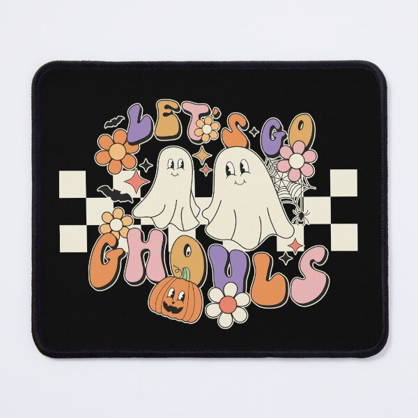 Item preview, Lets Go Ghouls Ghost Funny Retro Halloween Shirt designed and sold by beachchic.