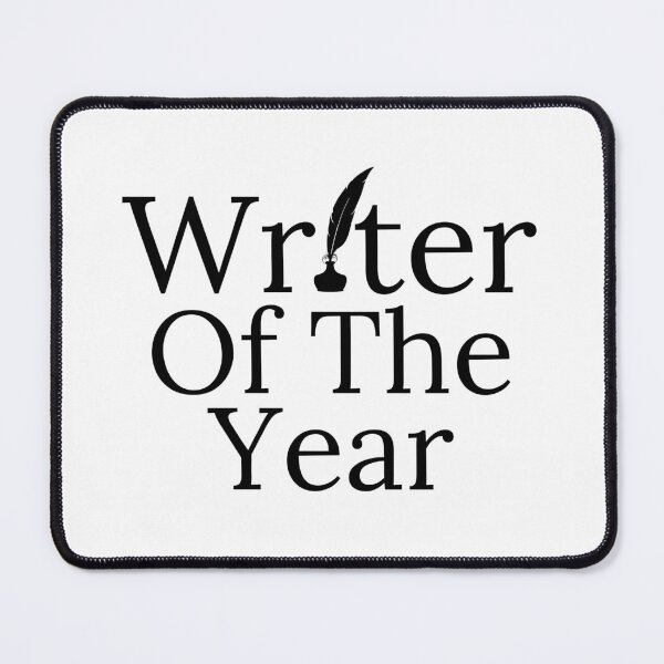 Item preview, Writer Of The Year - Black Text designed and sold by TheKnightWriter.