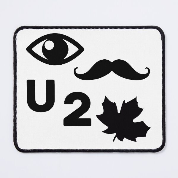 Item preview, Eye Moustache U 2 Leaf (I Must ask you to leave) Canadian Version designed and sold by NameThatShirt.
