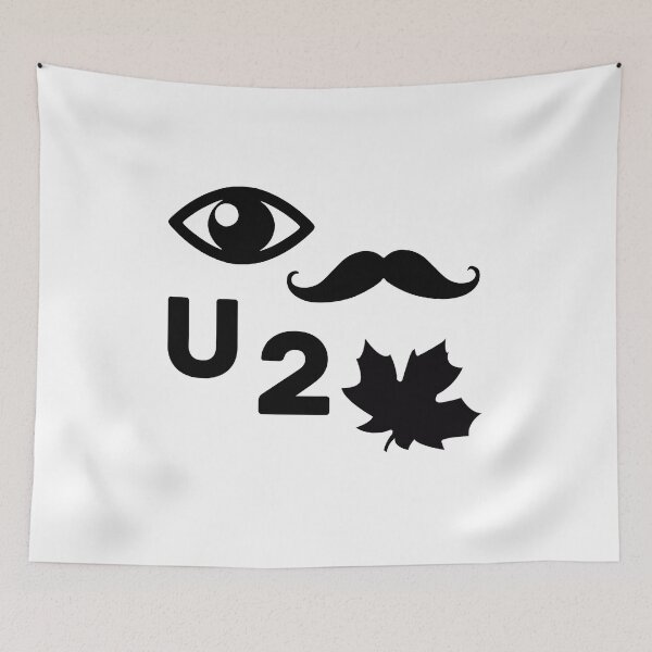 Item preview, Eye Moustache U 2 Leaf  (I Must ask you to leave) Canadian Version designed and sold by NameThatShirt.