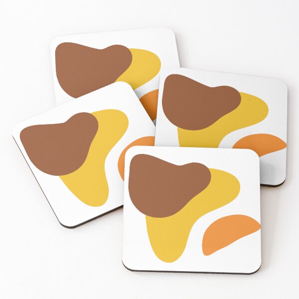 Item preview, organic color shapes designed and sold by Pacesyte.