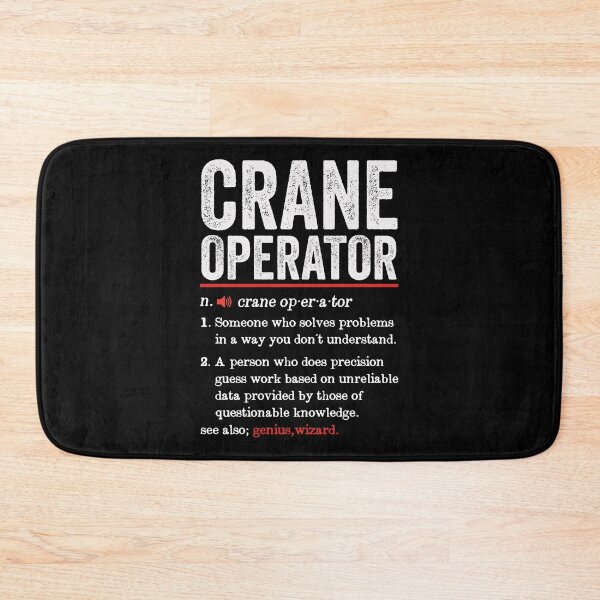 Item preview, Crane Operator Funny Definition: Crane Driver Dad - Crane Operator designed and sold by Adexyl.
