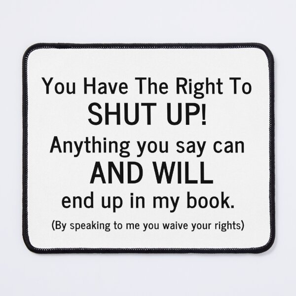 Item preview, Nonwriter Rights - Black Text designed and sold by TheKnightWriter.