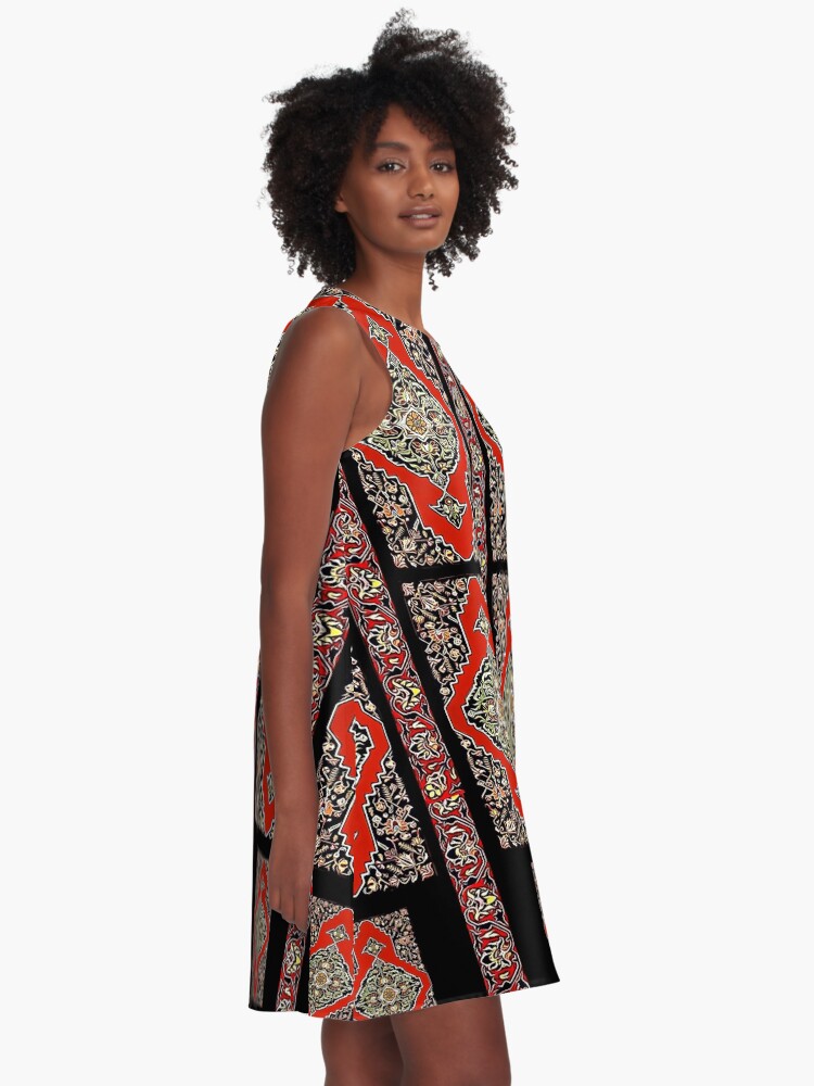 Alternate view of Armenian Folk Art 5 A-Line Dress