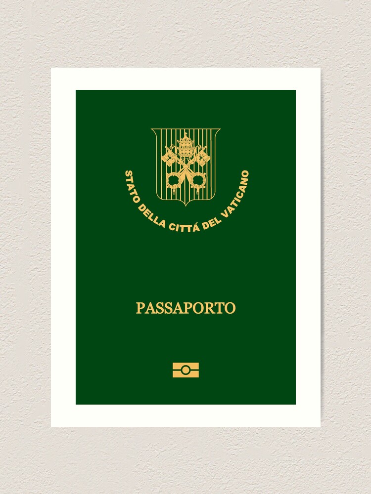 Vatican passport 