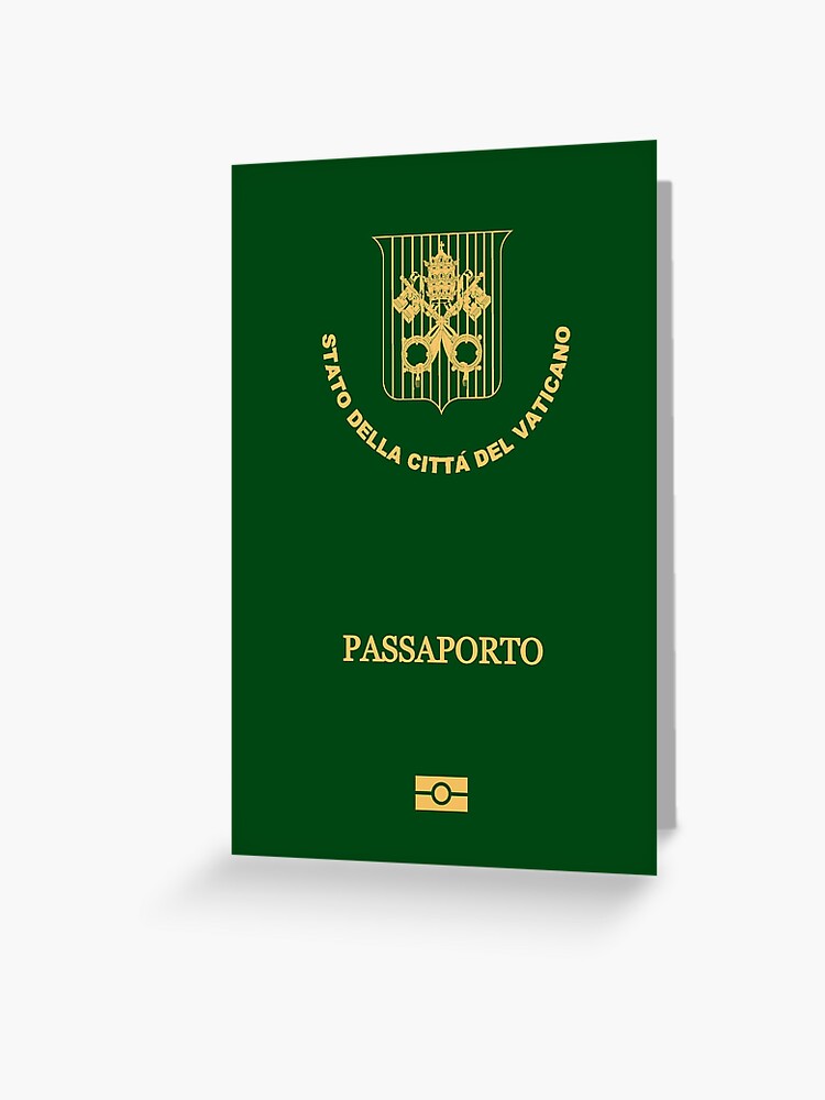 Vatican passport 