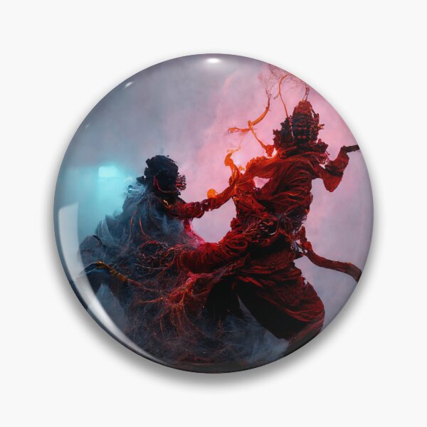 Item preview, Demon Fight designed and sold by DarkAgeArt.