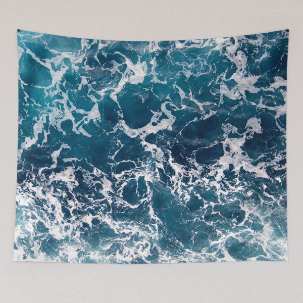 Item preview, Dark stormy blue ocean   designed and sold by Adrianach1.