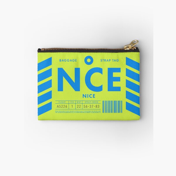 Item preview, Luggage Tag D - NCE Nice France designed and sold by VoodooCircus.