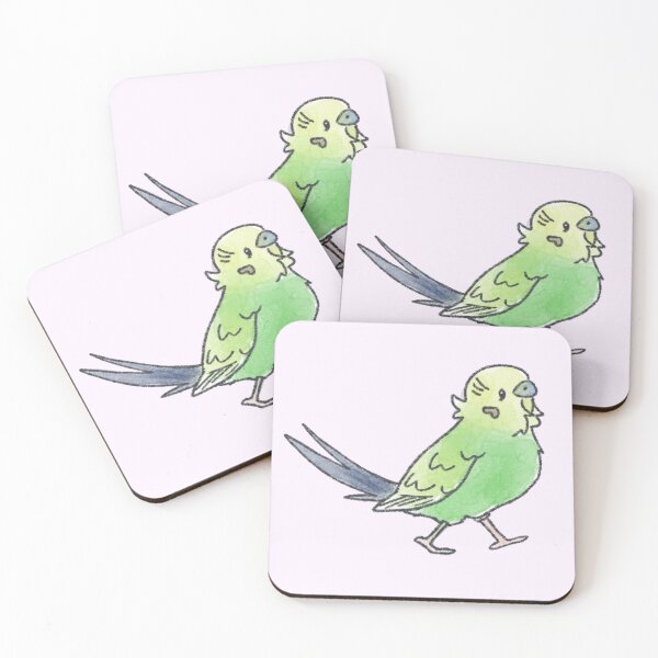 Item preview, budgie on a walk designed and sold by NaelsDesigns.