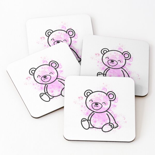Item preview, baby Teddy Bear line art  designed and sold by Gaynor Burrows.