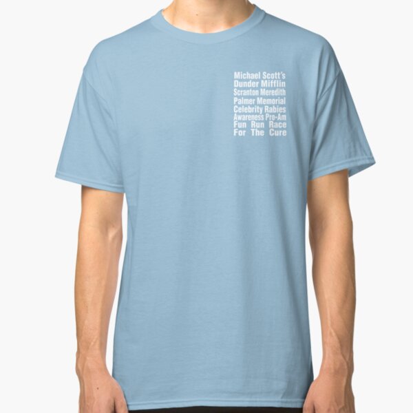 The Office T-Shirt - Michael Scott's Fun Run Race for the Cure Classic T-Shirt